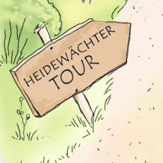 Wegweiser HeideWächterTour