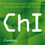 Logo von ChemInfo, das Informationssystem Chemikalien des Bundes und der Länder