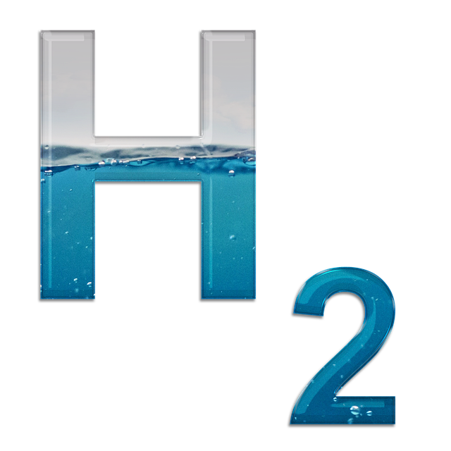 Darstellung des Wasserstoffs als H2