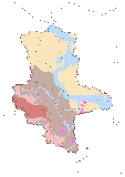 Übersichtskarte zu Bodenregionen in Sachsen-Anhalt