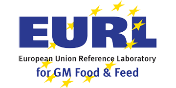Logo des Referenzlabors der Europäischen Union für gentechnisch veränderte Lebens- und Futtermittel