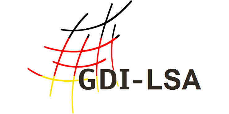 Logo der Geodateninfrastruktur des Landes Sachsen-Anhalt